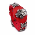 Leather Fashion Geometric bracelet  Big red NHPK1246Big redpicture7